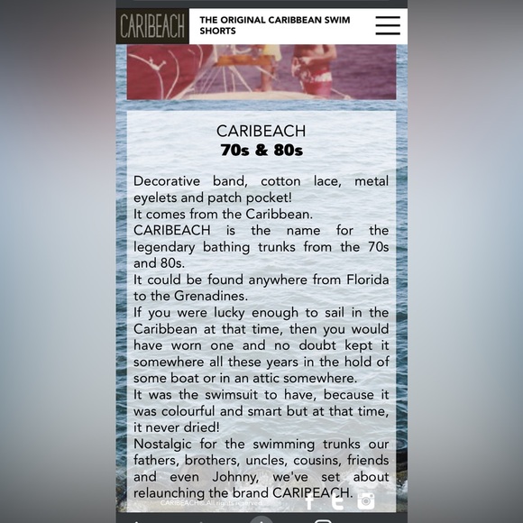 Vintage 70s Authentic Caribeach Swim Trunks - Picture 15 of 16